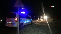 Kayseri’de sürüye dalan otomobilin sürücüsü yaralandı: 13 koyun telef oldu