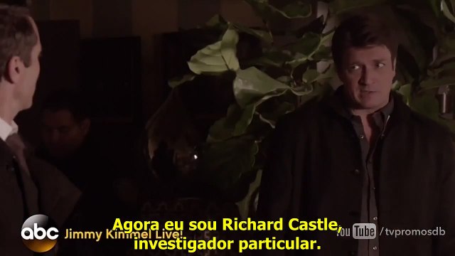 Castle 07x11 - Castle, P.I. - Promo ABC - Legendada