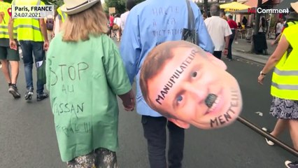 No Comment | Miles de franceses protestan contra el 'pase covid'