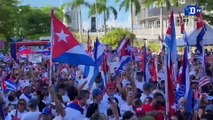 Cubanos en la Torre de la Libertad, un nuevo 'grito' por su pueblo