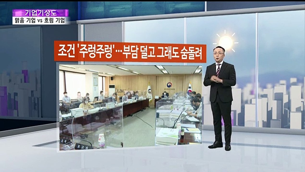[기업기상도] 장마에도 해뜬 기업 vs 돌풍에 멈칫한 기업
