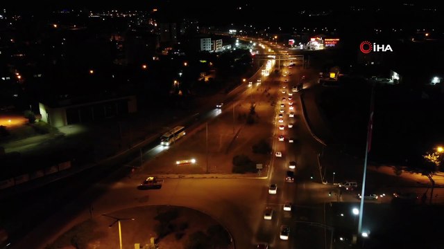 43 ilin geçiş güzergahında bayram trafiği devam ediyor