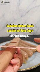 Lakukan ini sebelum bakar sosis