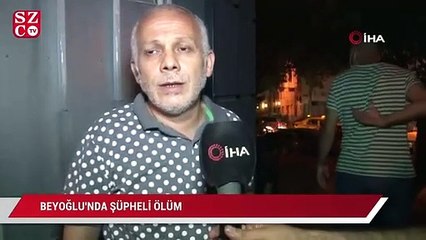Beyoğlu'nda şüpheli ölüm: Taksi durağı arkasında bulundu