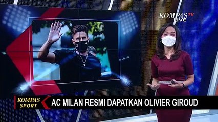Hengkang dari Chelsea, Oliver Giroud Kini Resmi Jadi Pemain AC Milan
