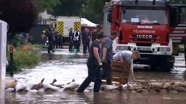 Búsqueda de desaparecidos tras las peores inundaciones de la historia de Alemania