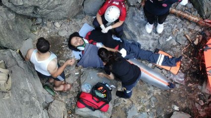 Uludağ’da askeri helikopterli kurtarma operasyonu kamerada