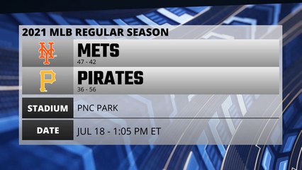 Mets @ Pirates Game Preview for JUL 18 -  1:05 PM ET