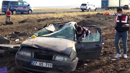 Siverek'te otomobil şarampole yuvarlandı: 2 ölü, 3 yaralı
