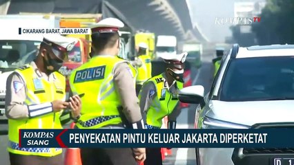 Jelang Idul Adha, Penyekatan Kendaraan yang Keluar-Masuk Jakarta Semakin Diperketat