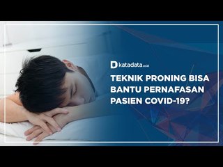 Teknik Proning Bisa Bantu Pernafasan Pasien Covid-19 | Katadata Indonesia