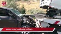 Başkent'te bayram öncesi feci kaza: 17 yaralı