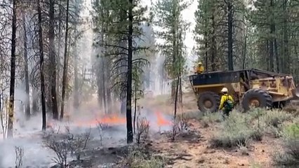 La cuarta ola de calor intenso complica la extinción de los incendios en Oregón