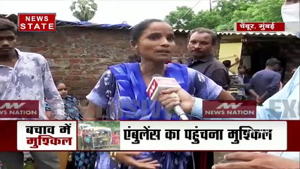 मुंबई के चेम्बूर में भारी बारिश से हुए भूस्खलन के पीड़ितों में गुस्सा