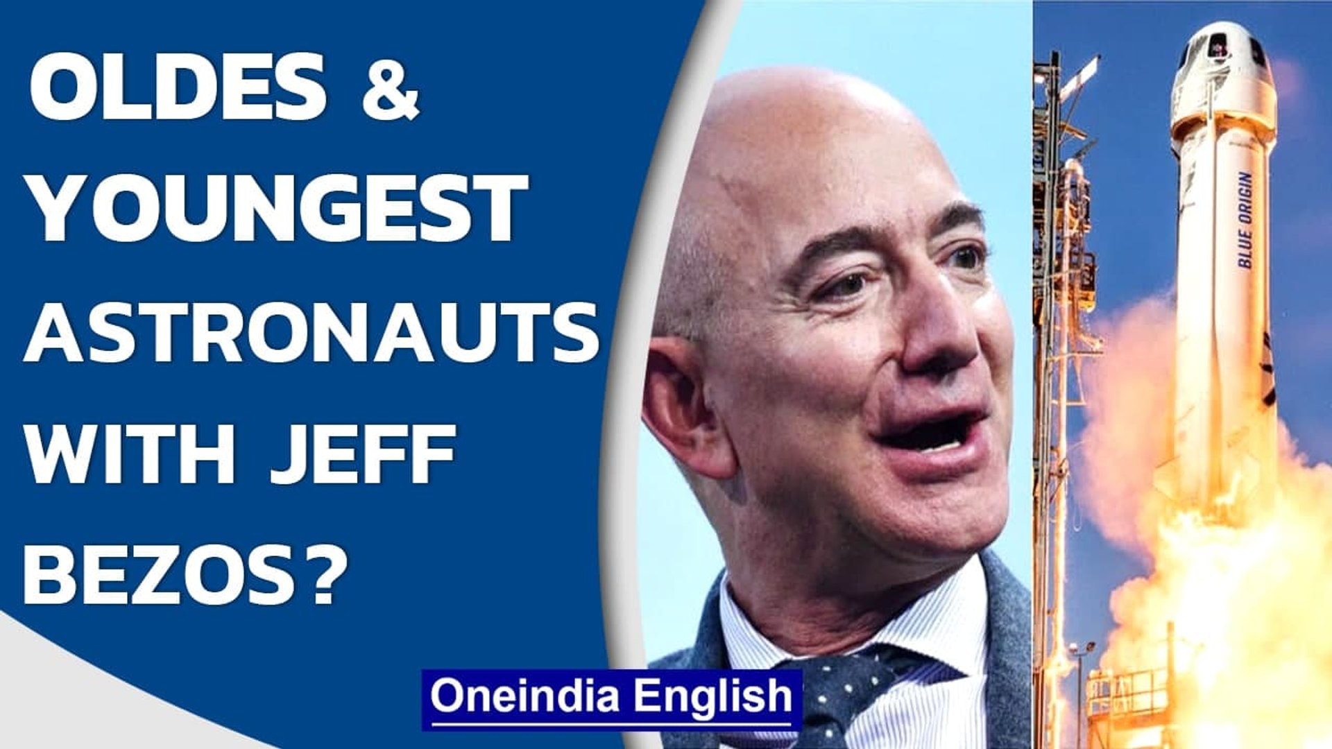 ⁣Jeff Bezos to go into space with brother Mark Bezos and 2 others | Blue Origin | Oneindia News