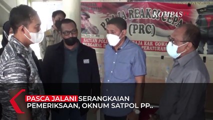 Jadi Tersangka, Oknum Satpol PP Gowa Pukul Pasutri Dicopot Dari Jabatannya