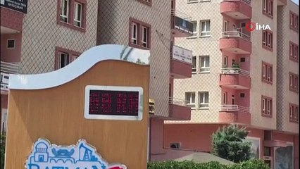 Kavurucu sıcaklarda çocuklardan tehlikeli serinleme yöntemi