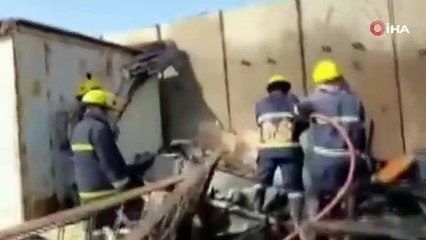 Komşu ülkeden kötü haber! Askeri havalimanında felaket