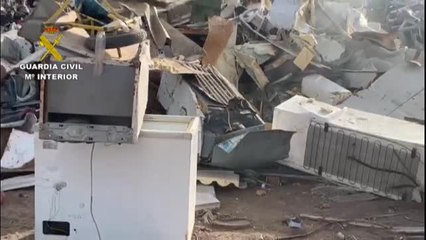 La Guardia Civil investiga 22 empresas de residuos de 8 provincias por delitos contra el medio ambiente
