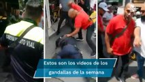 Entre agresiones a policías y mujeres; estos son los gandallas de la semana