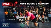 Squash: PSA World Championships 2020-21 - Men's Rd 3 Roundup [Pt.1]