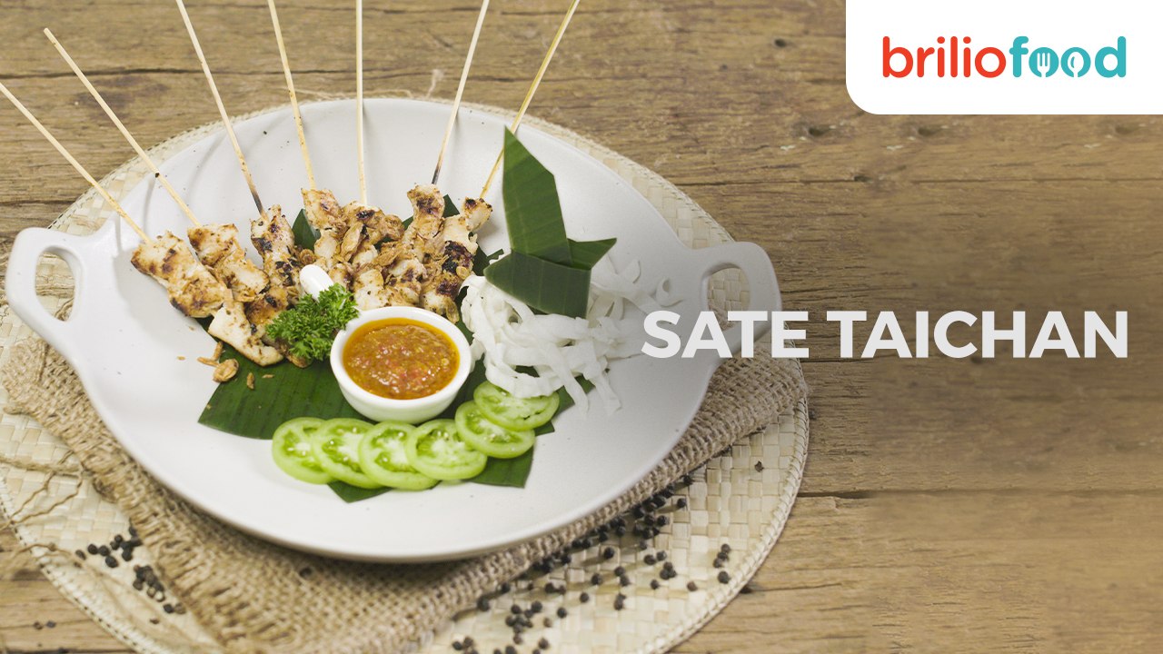Resep sate taichan, empuknya bikin nagih. Satu tusuk nyesel deh!