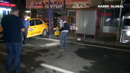 Restoranda dehşet anları! Müşteriler korkudan saklandı