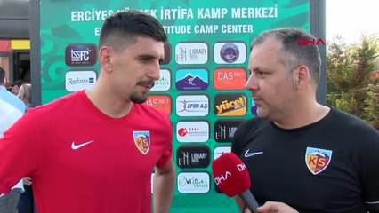 SPOR Kayserisporlu Avramovski: Geçen seneden daha iyi oynayacağımıza inanıyorum