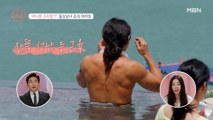 ‘이것이 으른의 몸’ 잔뜩 성난 돌싱남 등 근육