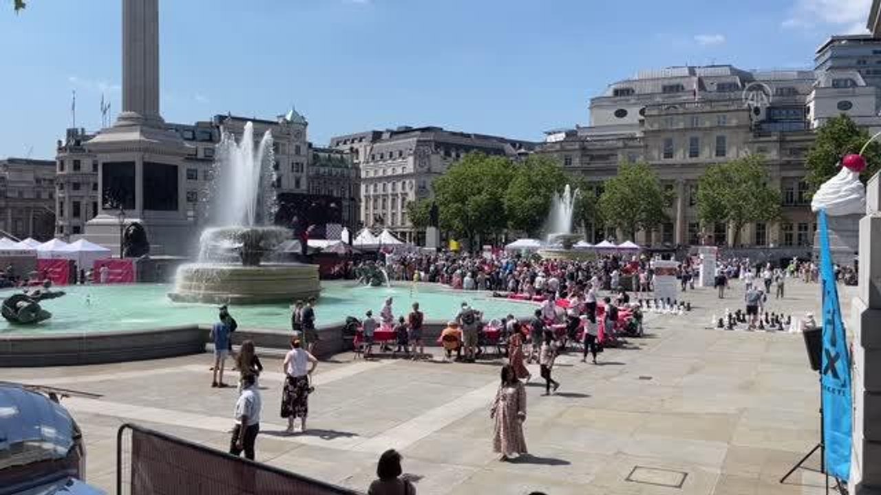 Açık hava santranç festivali