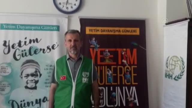 Yetim ve ihtiyaç sahibi ailelerin çocuklarına bayramlık kıyafet yardımı