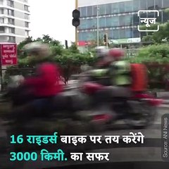 Surat Bikers Start Covid Vaccination Awareness Expedition