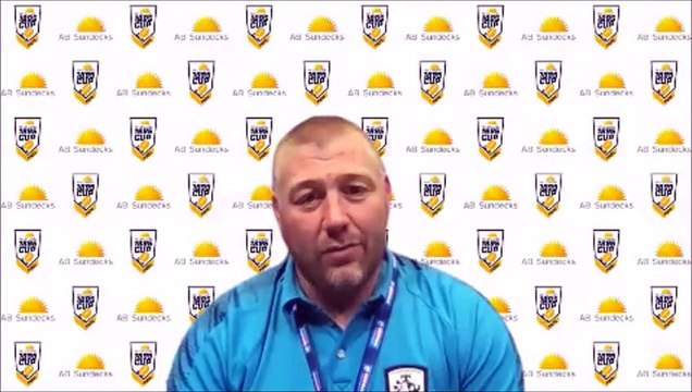 Featherstone Rovers acting head coach Paul March after 41-34 1895 Cup final win at Wembley