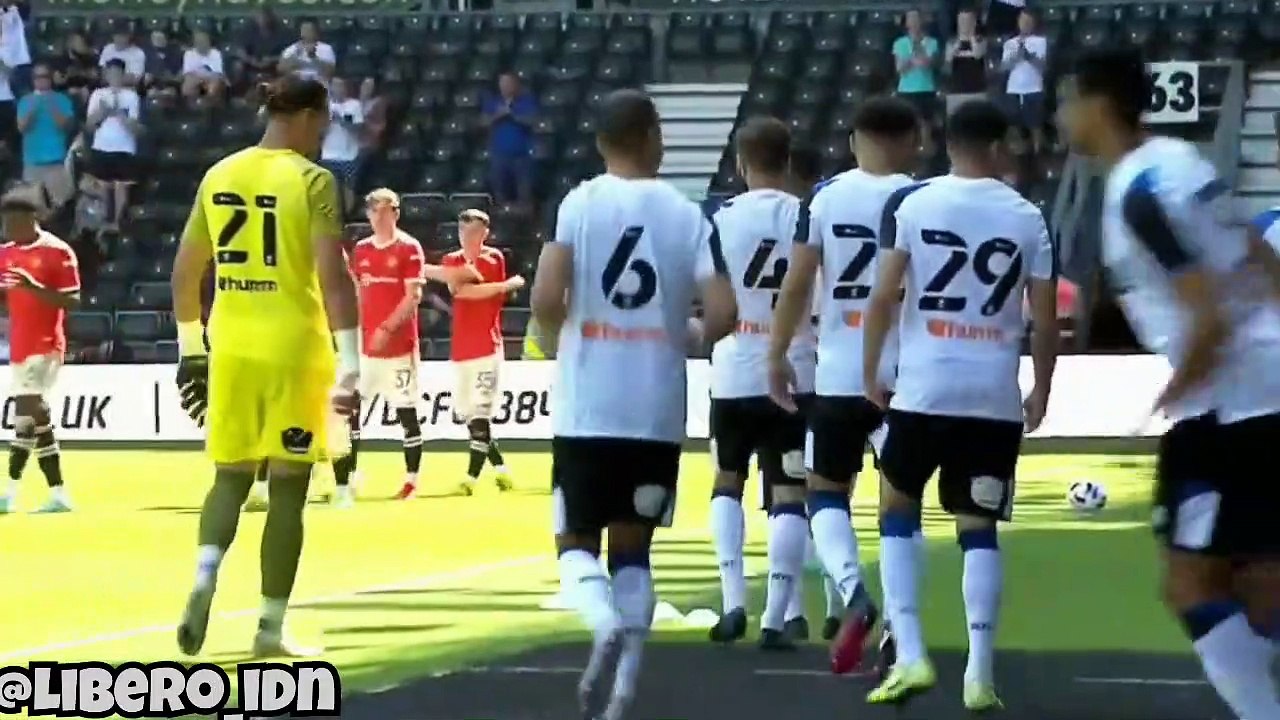 Derby County 1-2 Man. United • Friendly Match