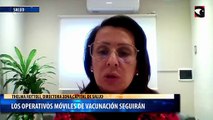 Los operativos móviles de vacunación seguirán