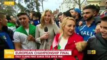 Fans party in Australia as Italy wins Euro 2020 _ Today Show Australia