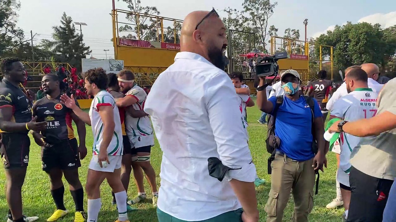 Ouganda-Algérie (16-22) : explosions de joie et réactions d'après match !! C'est l'euphorie !!!