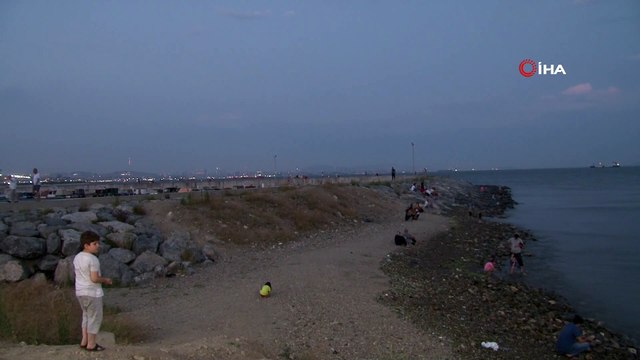 Samatya açıklarında kaybolan genci arama çalışmalarına ara verildi