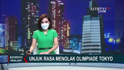 Aksi Unjuk Rasa Menolak Berlangsungnya Olimpiade Tokyo