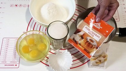 Бисквит на горячем молоке