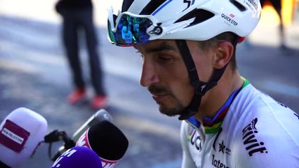 Tour de France - Alaphilippe : "On peut être heureux de ce qu'on a fait pendant 3 semaines"