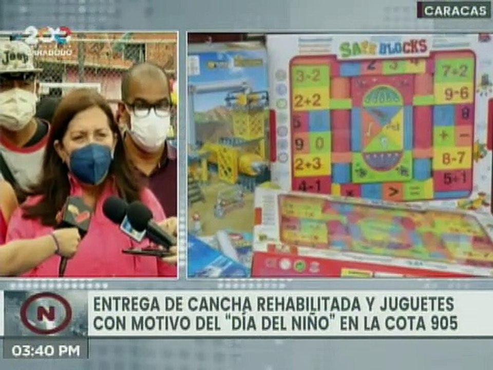 Día del Niño | Inicia la recuperación de nueve canchas deportivas en la Cota 905