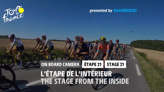 #TDF2021 - Étape 21 / Stage 21 - Onboard Camera / Caméra Embarquée