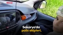 Polisler minik Çağlar'ın hayalini gerçekleştirdi