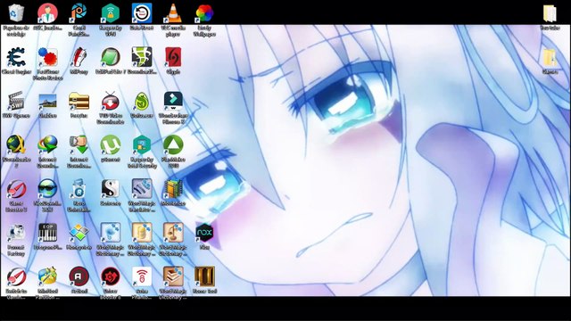 wallpapers yumekui merry + icons folders + vlc skin