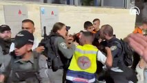 İsrail polisinden Filistinlilere saldırı!