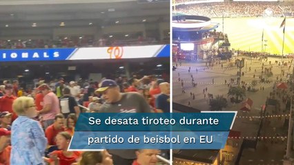 Tiroteo en el Nationals Park desata pánico y deja al menos 2 heridos