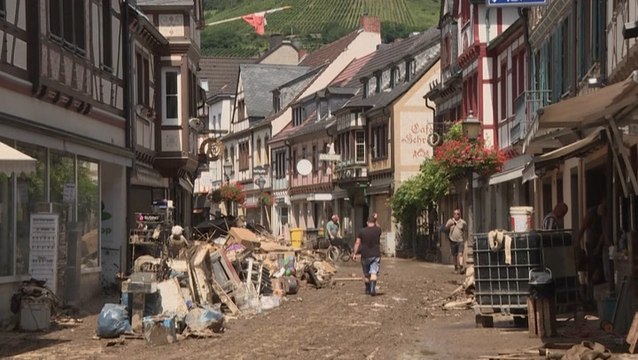 Germany begins cleanup after devastating floods