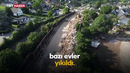 Almanya'daki yıkımın boyutu gözler önüne serildi