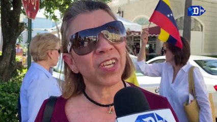 Exilio venezolano se une a los cubanos en pedido de libertad